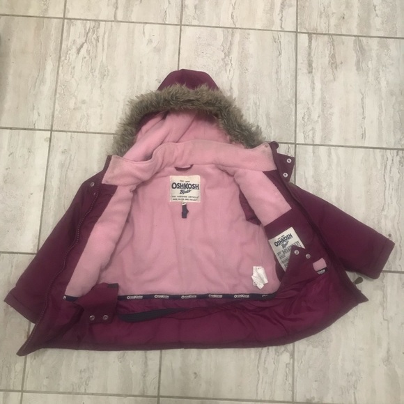 Oshkosh Girls 4T Winter Jacket - Picture 2 of 3
